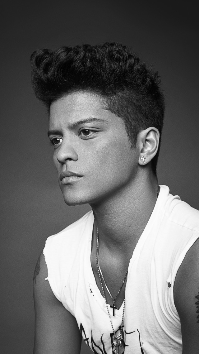 Bruno Mars Portrait Iphone 5 5s Ipod Wallpaper Thewallpaperkid Com