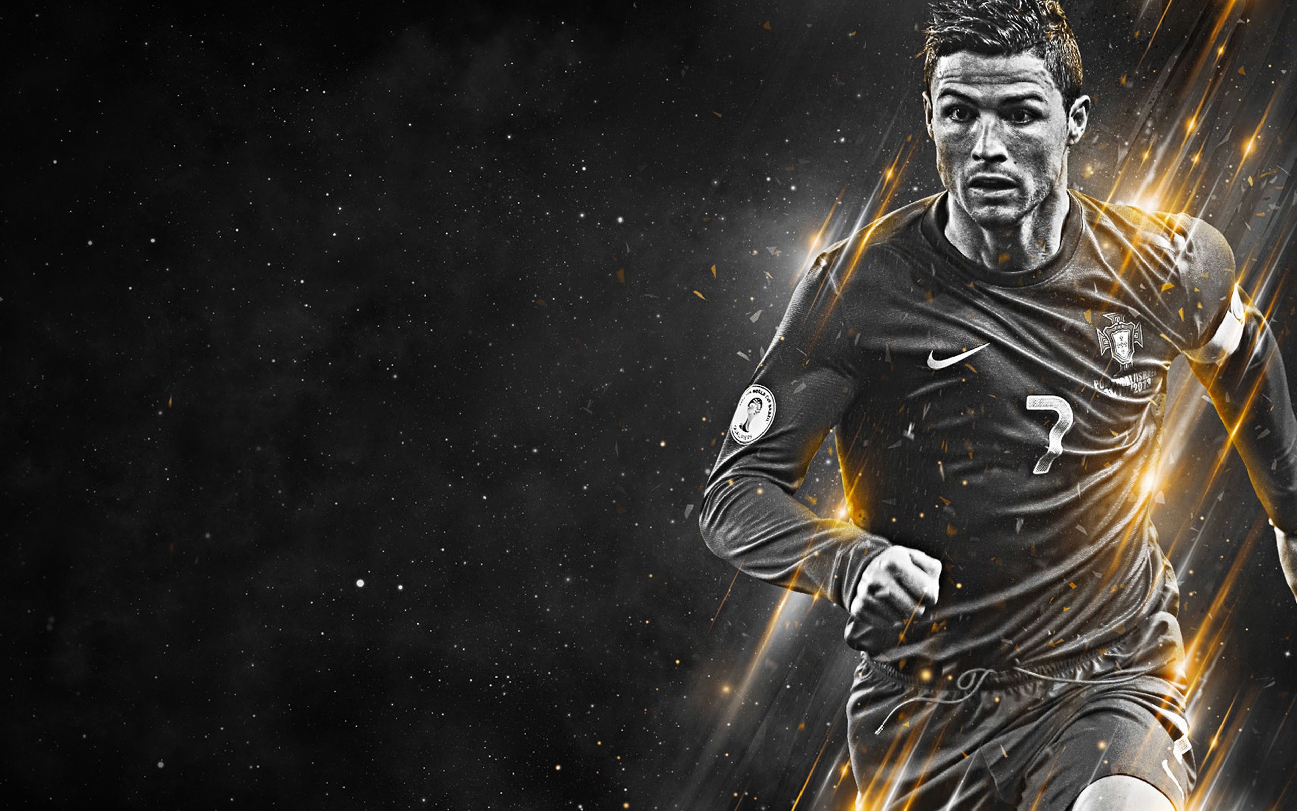 cristiano ronaldo black