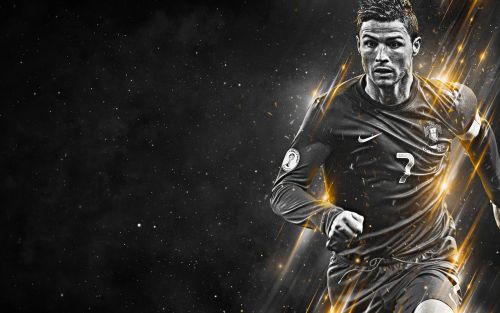 Cristiano Ronaldo Black