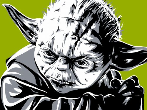 Yoda Popart